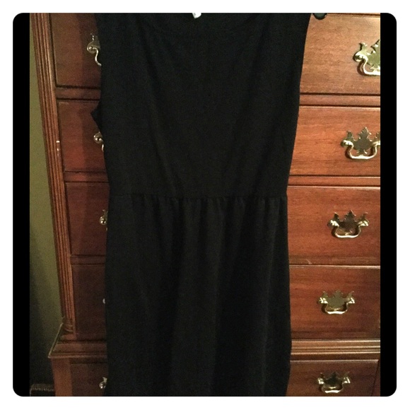 Black tank dress