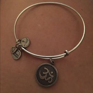 Alex And Ani Om Charm Bracelet.