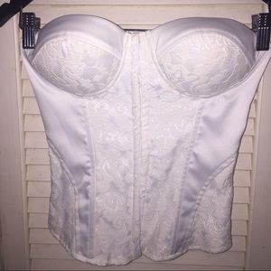 White Lace Corset