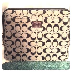 Coach iPad Case