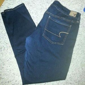 American Eagle Super Stretch Jegging Dark Wash