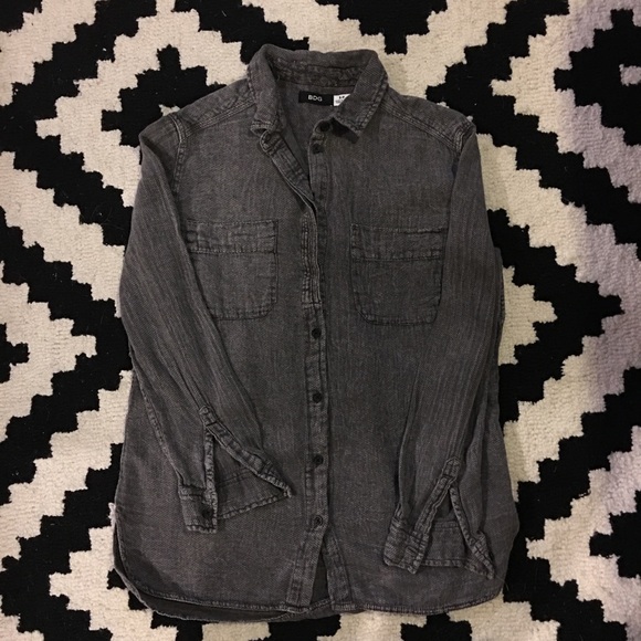 Collared Button-up Shirt Urban Outfitters