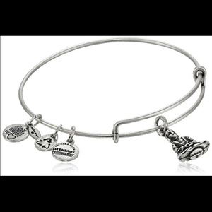 Alex And Ani Buddha charm bracelet