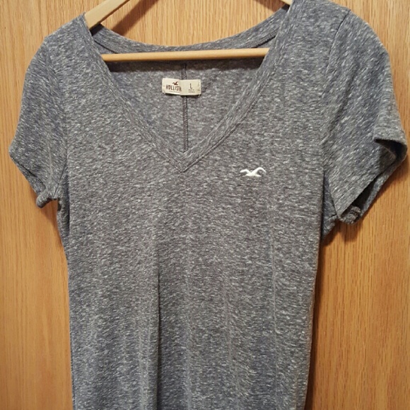 Heather Grey Hollister T-shirt