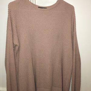 Brandy Melville pinkish oversized sweater