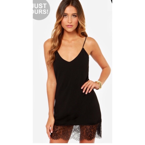 Lulu*s Exclusive Slinky Lace Dress