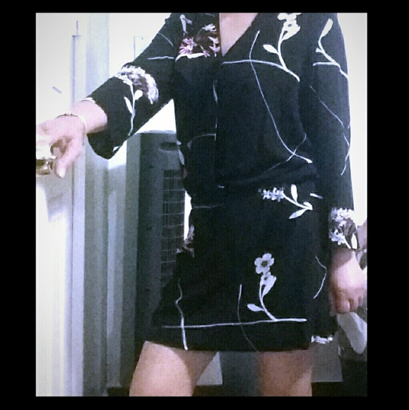 Dress with Floral Print