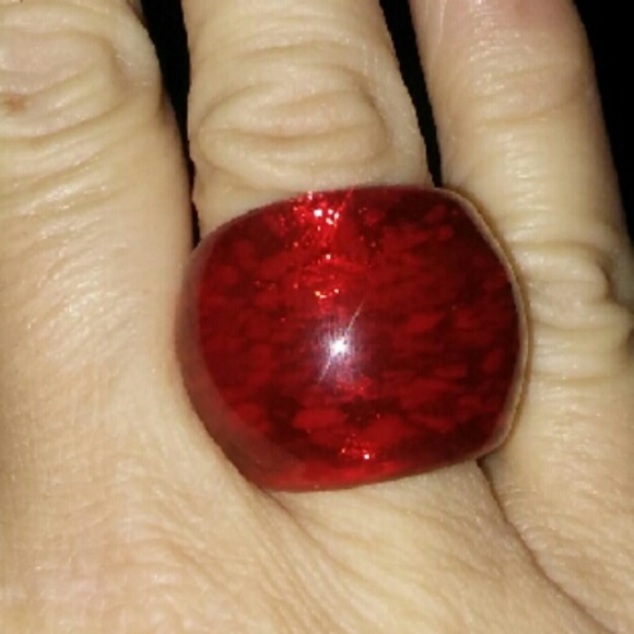 ?SALE?Trendy Dome Murano Ring