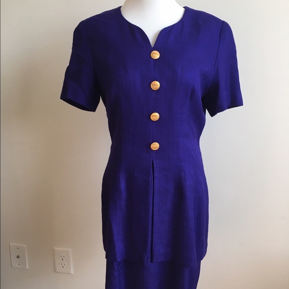 🎉sale🎉 Vintage Donna Ricco Petite Dress - Picture 1 of 4