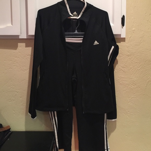 Adidas workout wear- light nylon material