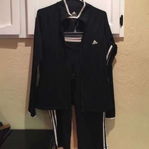 Adidas workout wear- light nylon material