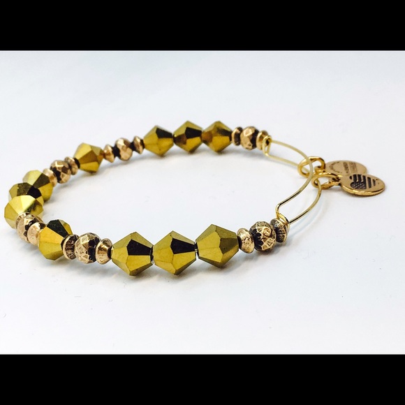 Alex and Ani Wonder- Gold Lust EWB RG - Picture 1 of 4