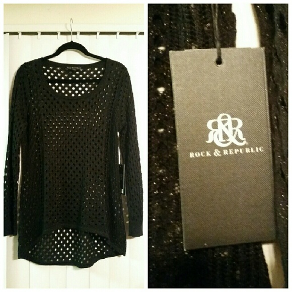 Rock & Republic Tops - ROCK & REPUBLIC sweater