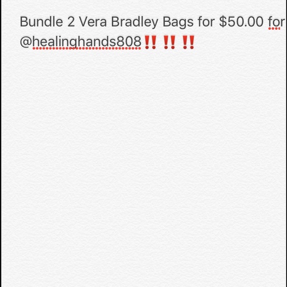 Vera Bradley bags