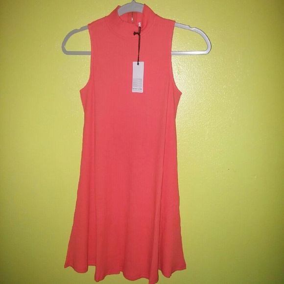 Loverich Mock Neck Dress. - Picture 2 of 2