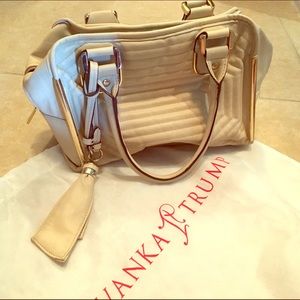 Cream color purse