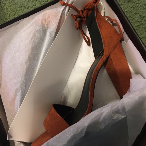 faux suede ; approx heel height 11cm/4.5" - Picture 3 of 4