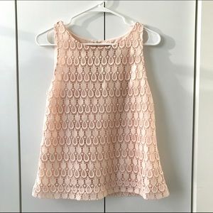 ann taylor lace shell