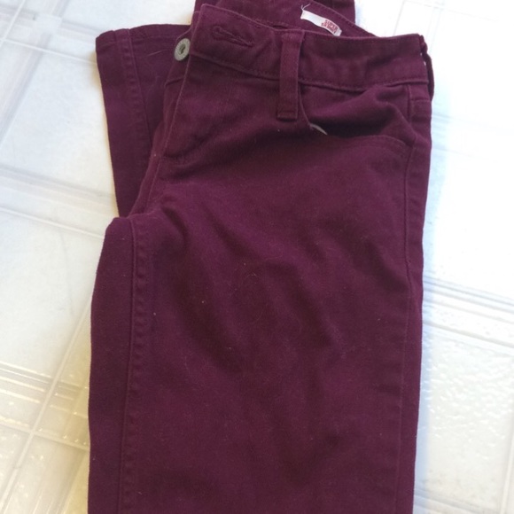 Maroon Jeans!