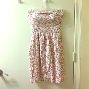 Beautiful flowered halter dress