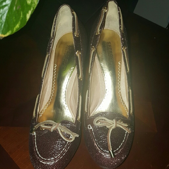 Sperry Top sider 'kirkwood' heels