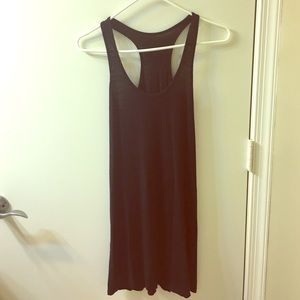 Black sleeveless minidress S
