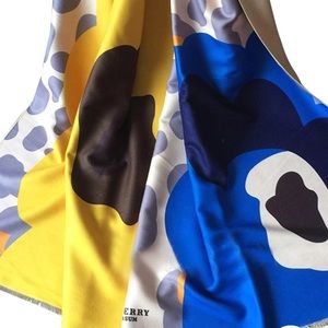 Luxury colorful wrap scarf brand name