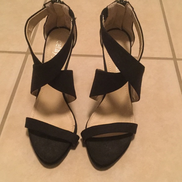 Black heels