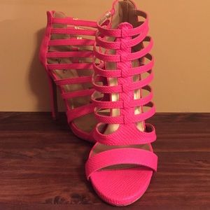 Hot Pink Heels