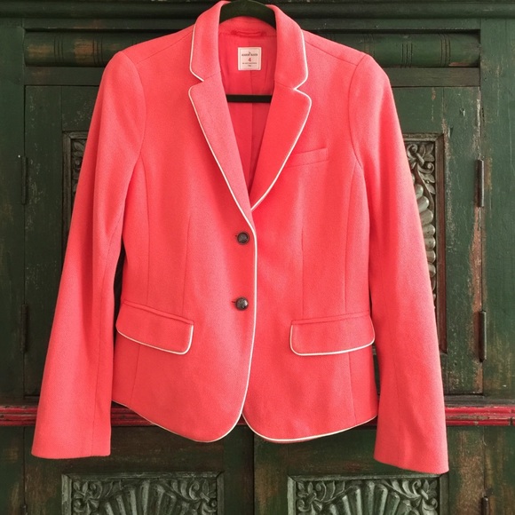Tory Burch Jackets & Blazers - Spring New blazer coral w/chrome Academy