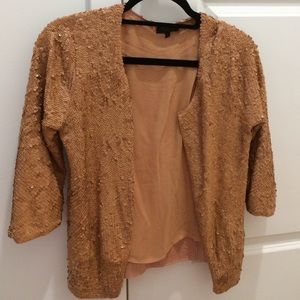 J.Crew Collection Sequin sweater/blazer