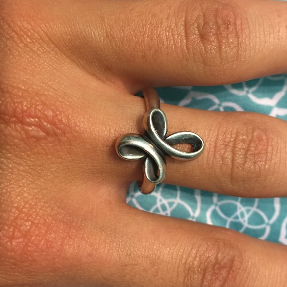 James Avery infinity cross ring!
