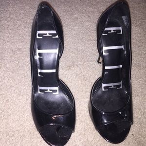 Black stiletto 3 inch heel