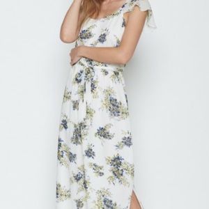 Joie Astilbe silk maxi dress