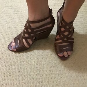 Jeffrey Campbell Strappy Wedge Sandals