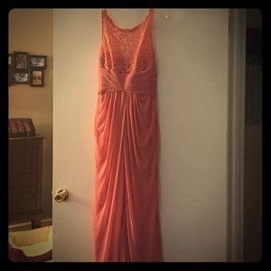 "Parfait" floor length bridesmaid dress