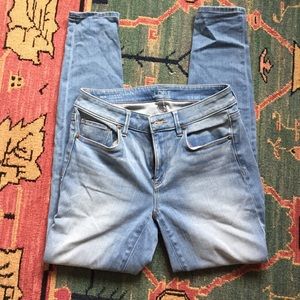 Loft stretch light wash jeans