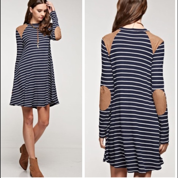 •elbow patch dress• - Picture 2 of 2