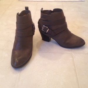 Express Buckle Ankle Boot! Like New!