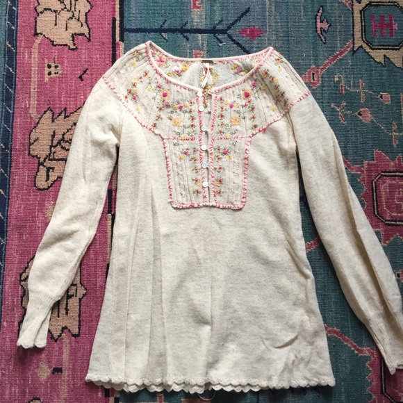 Free people knit sweater