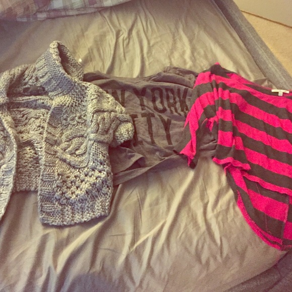 3 crop tops