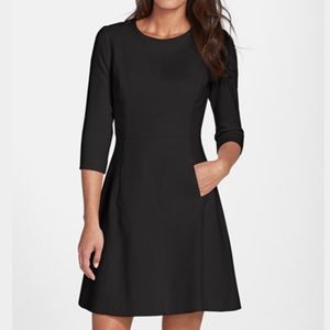 Vince Camuto Crepe A-Line Dress