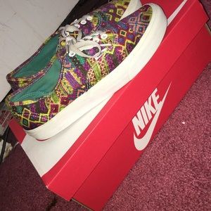 Tribal Pattern Vans