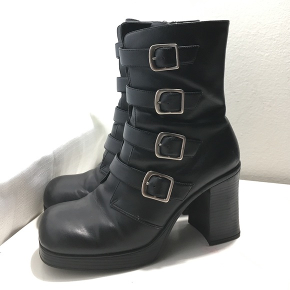 Payday $ale🎉90s Punk Buckle Platform