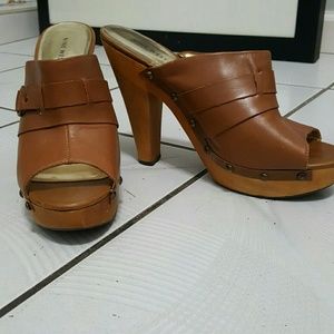 Nine West High Heel Clogs