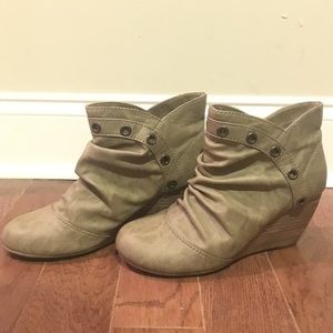 Blowfish Wedge Booties
