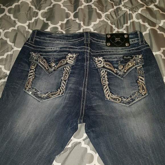 2 pairs Miss me jeans size 33
