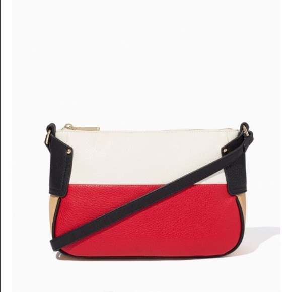 Charming Charlie Color Block Crossbody Purse.