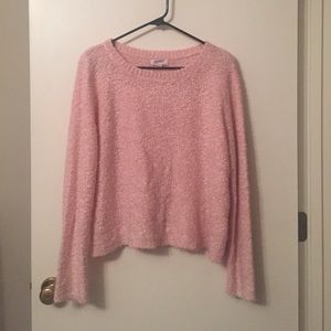 Soft, pink sweater