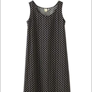 Orla Kiely Sleeveless Graphic Dress in Black